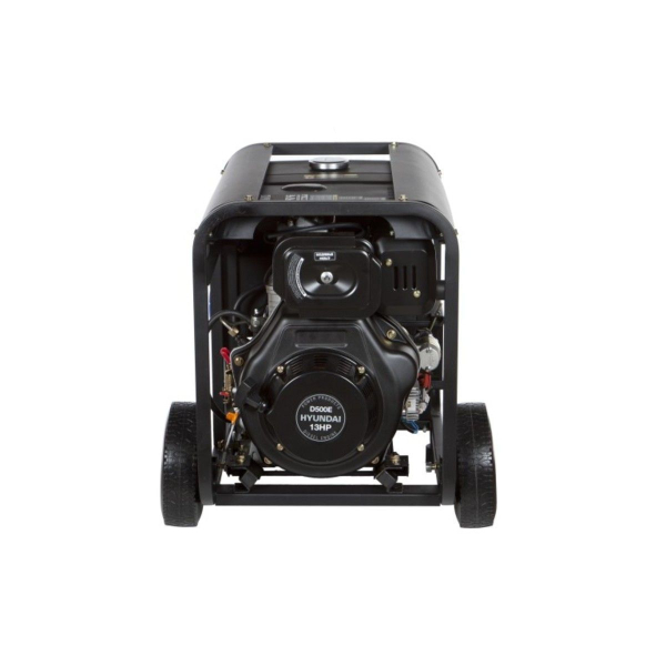 Дизельный генератор Hyundai DHY 8500LE  на колесах фото