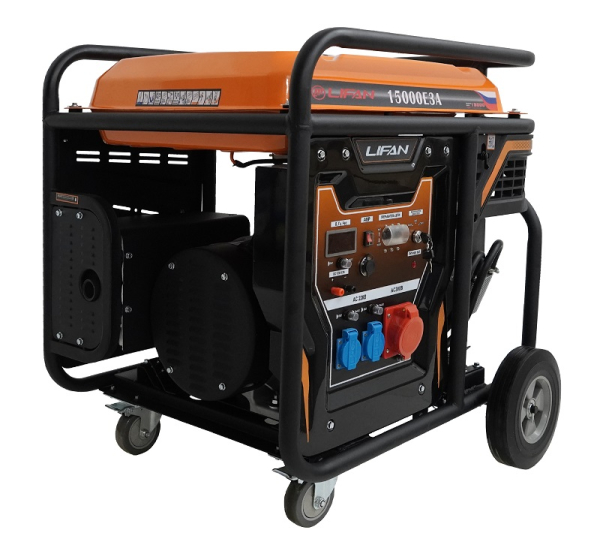 Бензиновый генератор Lifan 15000E3A фото