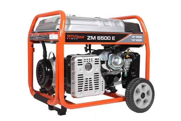Бензиновый генератор Mitsui ZM 6500 E 2-х тактный фото