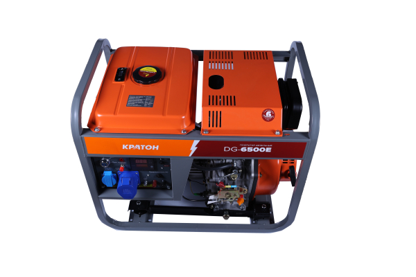 Дизельный генератор КРАТОН DG-6500E 3 08 02 027 синхронный фото