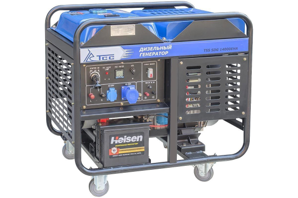 Дизельный генератор ТСС SDG 14000EHA в кожухе МК-3.1 111134 промышленный фото
