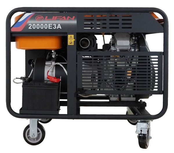 Бензиновый генератор Lifan 20000E3A 4-х тактный фото