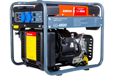 Бензиновый генератор КРАТОН GG-4500i фото