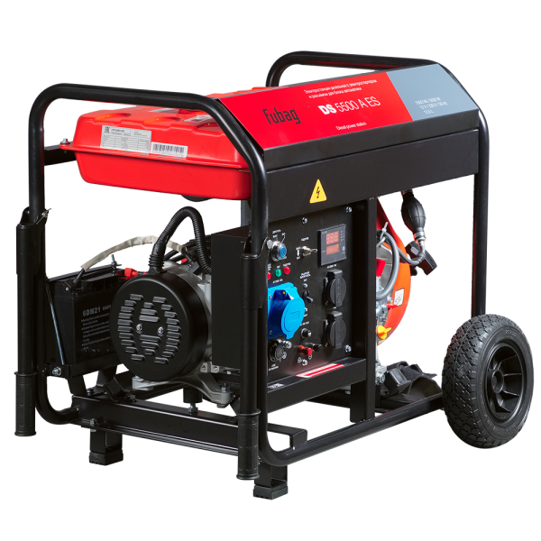 Дизельный генератор Fubag DS 5500 A ES 641694 передвижной фото