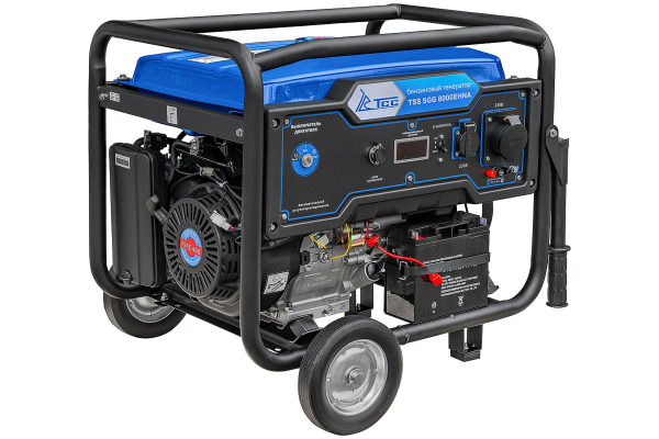 Бензиновый генератор ТСС SGG 8000EHNA 2-х тактный фото