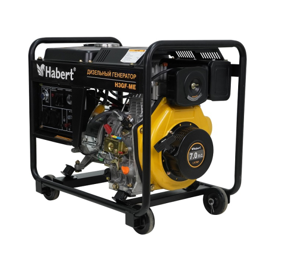 Дизельный генератор Habert H3GF-ME 57566 передвижной фото