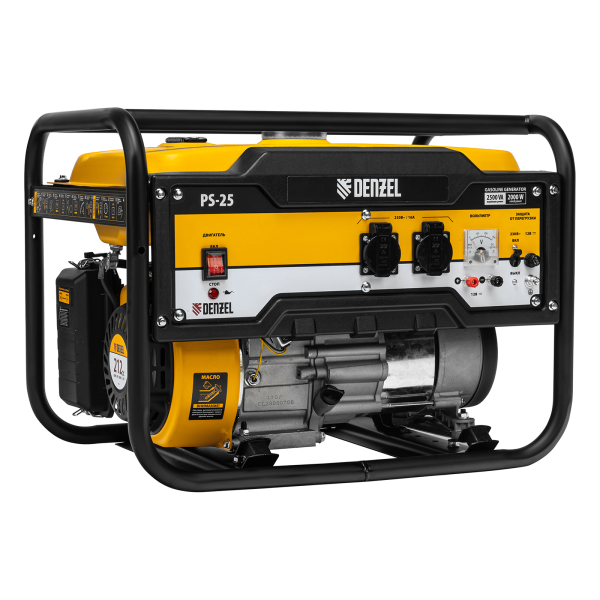 Бензиновый генератор DENZEL PS 25 портативный фото
