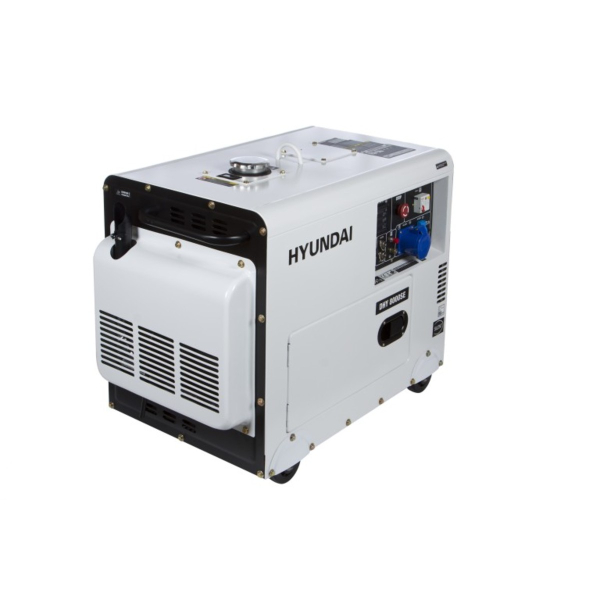 Дизельный генератор Hyundai DHY 8000SE  2-х тактный фото