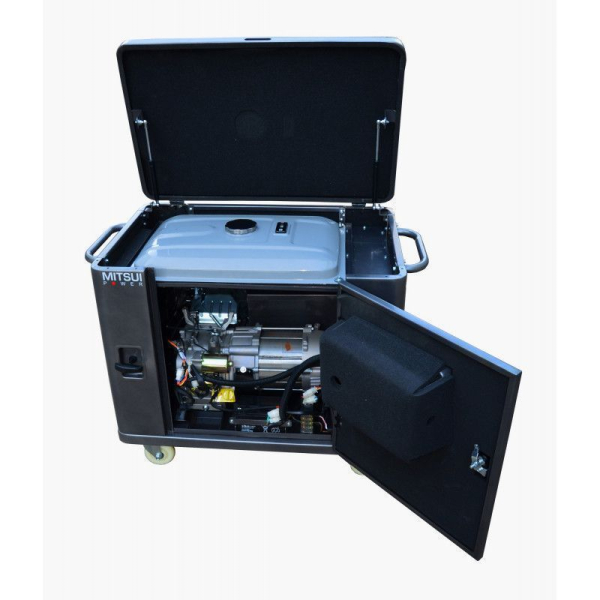 Бензиновый генератор Mitsui ZM 7000 SE 2-х тактный фото