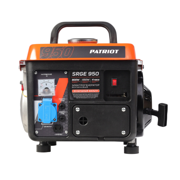 Бензиновый генератор PATRIOT SRGE 950 фото