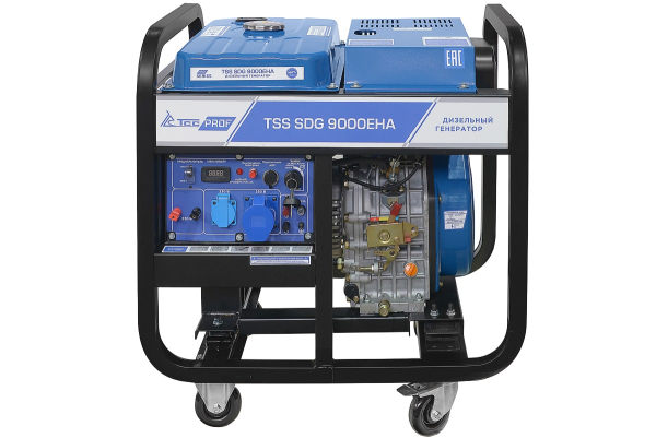 Дизельный генератор ТСС SDG 9000EHA 100035 4-х тактный фото