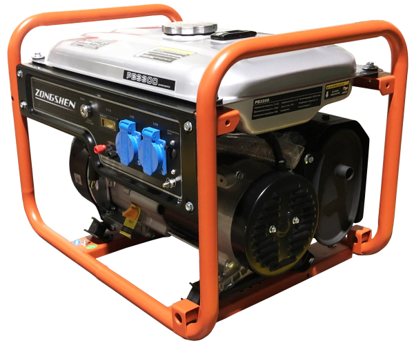Бензиновый генератор Zongshen PB 3300 2-х тактный фото