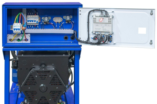 Дизельный генератор ТСС ЭД-25-Т400-1РПМ5 025935 на колесах фото