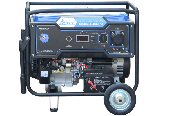 Бензиновый генератор ТСС SGG 5000EHNA стационарный фото