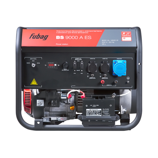 Бензиновый генератор Fubag BS 9000 A ES 641019 фото