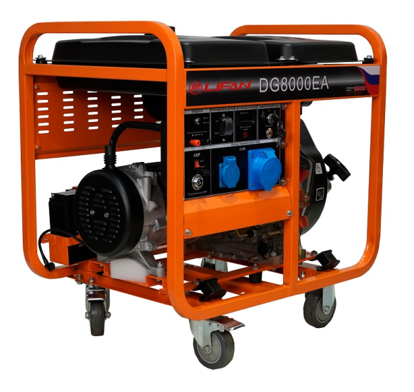 Дизельный генератор Lifan DG8000EA 00157314 2-х тактный фото