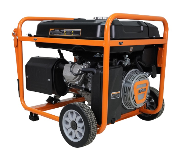 Бензиновый генератор Lifan 7 GF-6 (7500) передвижной фото