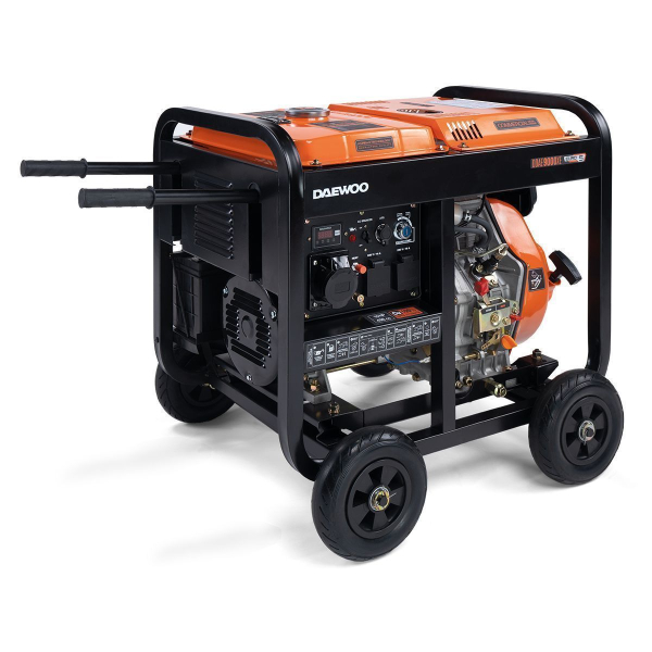 Дизельный генератор DAEWOO DDAE 9000XE DDAE 9000XE на колесах фото