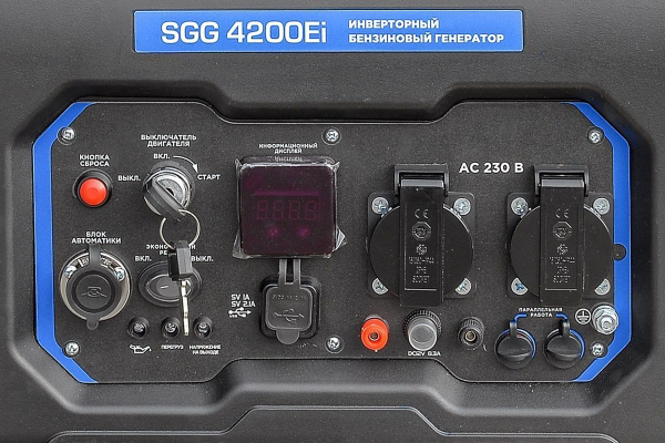 Бензиновый инверторный генератор ТСС SGG 4200Ei 2-х тактный фото