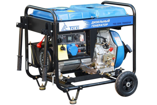 Дизельный генератор ТСС SDG 7000EHA с АВР 033540 для дома фото
