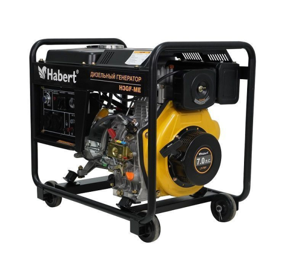 Дизельный генератор Habert H3GF-ME 57566 на колесах фото