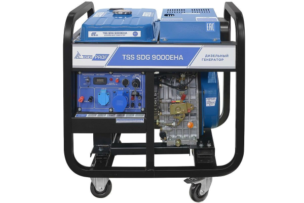Дизельный генератор ТСС SDG 9000EHA 100035 2-х тактный фото