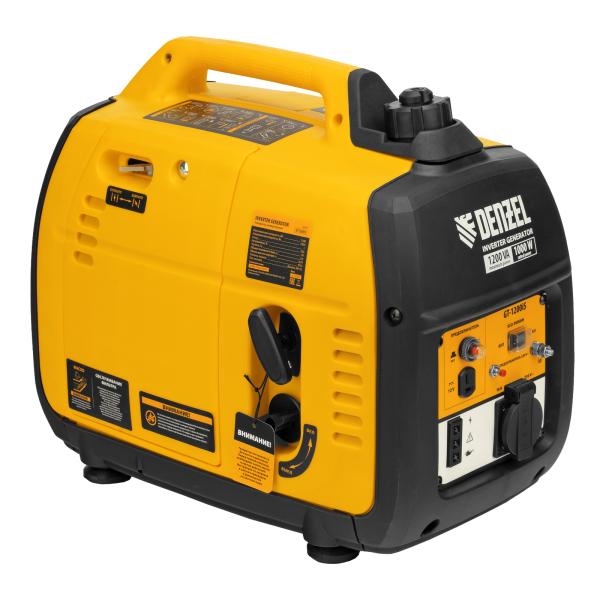 Бензиновый инверторный генератор DENZEL GT-1200iS 2-х тактный фото