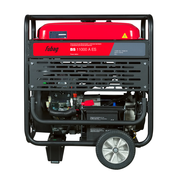 Бензиновый генератор Fubag BS 11000 A ES 2-х тактный фото