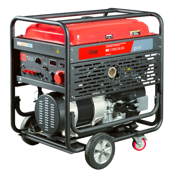 Бензиновый генератор Fubag BS 17000 DA ES для дома фото