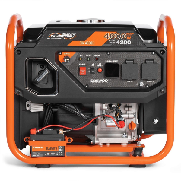 Бензиновый инверторный генератор DAEWOO GDA 4600Ei 2-х тактный фото