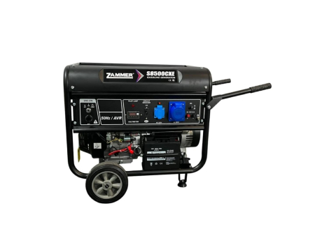 Бензиновый генератор Zammer S8500CXE- 7кВт Бензиновый генератор Zammer S8500CXE- 7кВт фото