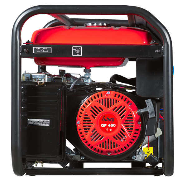 Бензиновый генератор Fubag BS 8500 A ES DUPLEX + Комплект колес и ручек + Масло универсальное Fubag Extra (SAE 10W40) в ПОДАРОК! 4-х тактный фото