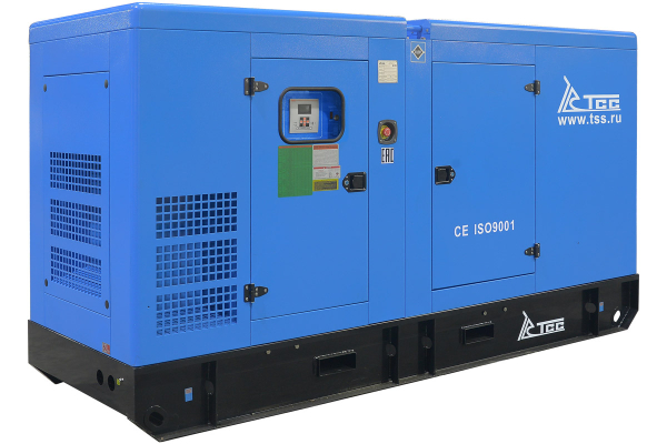 Дизельный генератор ТСС АД-150С-Т400 в шумозащитном кожухе с АВР 025138 4-х тактный фото