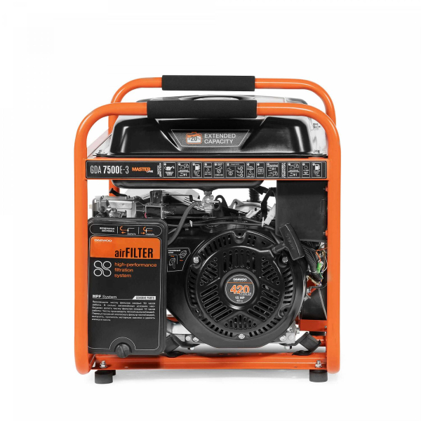 Бензиновый генератор DAEWOO GDA 7500E-3 2-х тактный фото