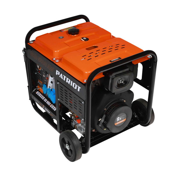 Дизельный генератор PATRIOT GRD 5500 AW 472702255 синхронный фото
