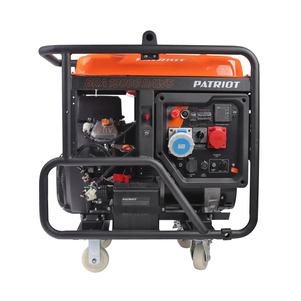 Бензиновый генератор PATRIOT GRA 19000 DAWS 2-х тактный фото