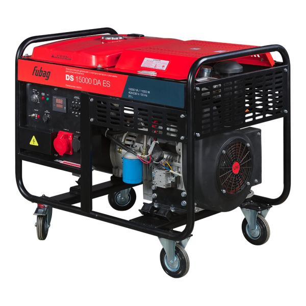 Дизельный генератор Fubag DS 15000 DA ES 646226 портативный фото