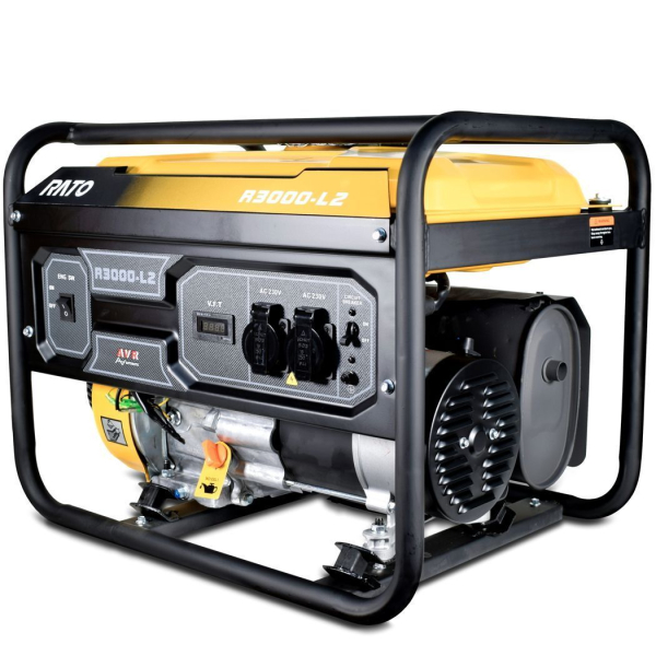 Бензиновый генератор RATO R3000-L2W + колесный комплект передвижной фото