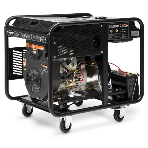 Бензиновый генератор DAEWOO GDA 12500E 2-х тактный фото