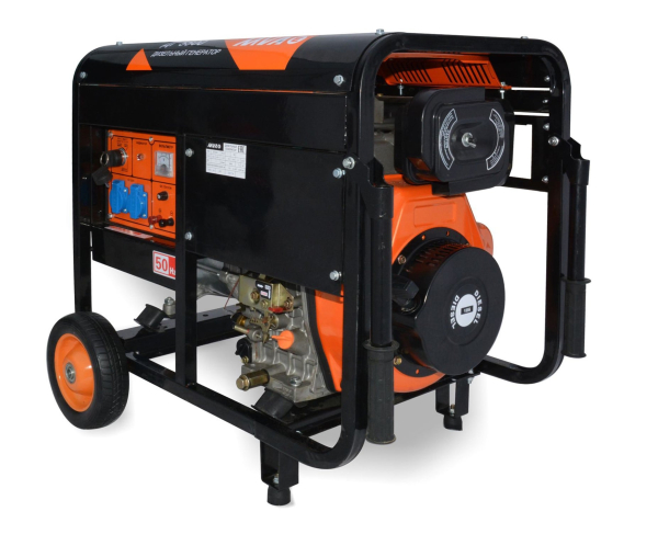 Дизельный генератор MVAE ДГ 5500  передвижной фото