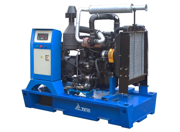 Дизельный генератор ТСС ЭД-50С-Т400-1РКМ1 032508 на шасси фото