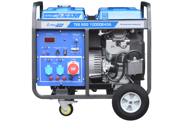 Бензиновый генератор ТСС SGG 10000EH3A стационарный фото