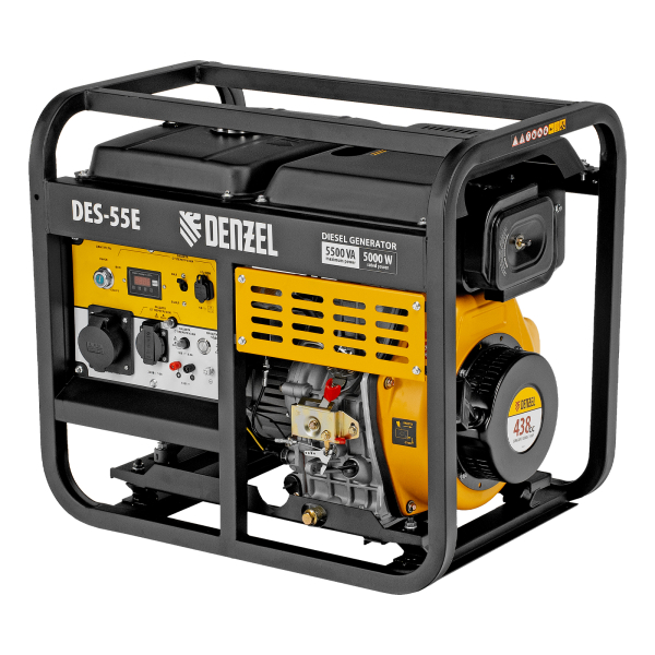 Дизельный генератор DENZEL DES-55E 94414 4-х тактный фото