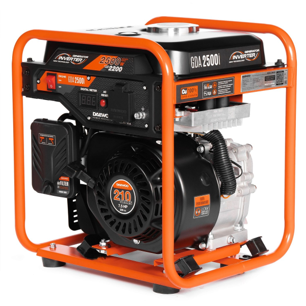 Бензиновый инверторный генератор DAEWOO GDA 2500i 2-х тактный фото