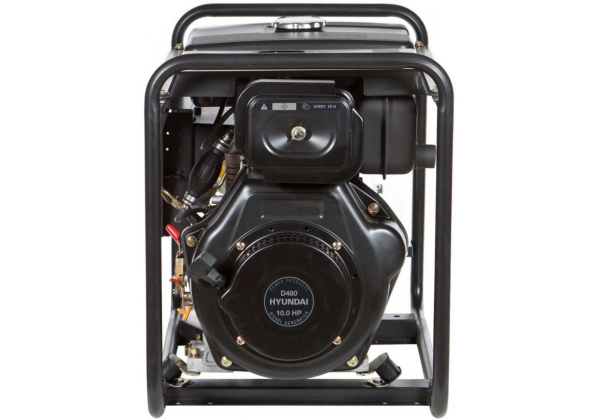 Дизельный генератор Hyundai DHY 6500L  2-х тактный фото