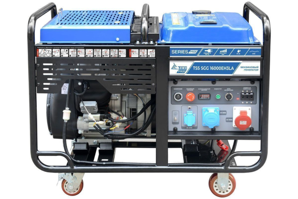 Бензиновый генератор ТСС SGG 16000EH3LA с АВР для гаража фото