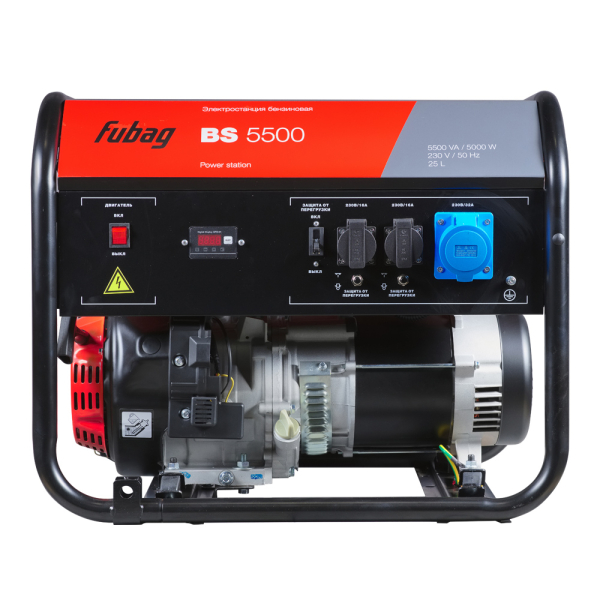 Бензиновый генератор Fubag BS 5500 646278 4-х тактный фото