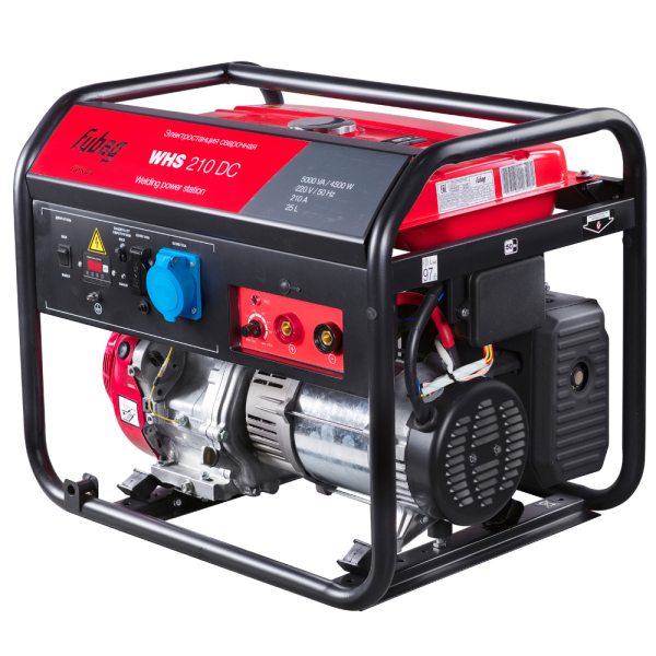 Бензиновый сварочный генератор Fubag WHS 210 DC 646245 для газового котла фото