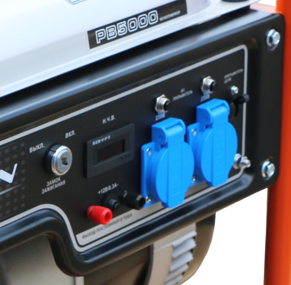 Бензиновый генератор Zongshen PB 5000 2-х тактный фото