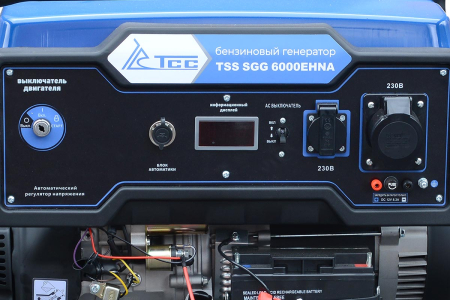 Бензиновый генератор ТСС SGG 6000EHNA в кожухе 1200 фото